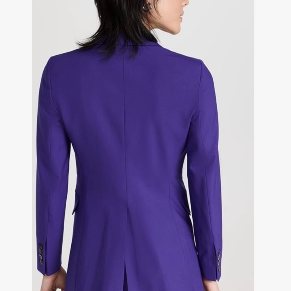 Theory Purple Blazer & Suit Jacket - Picture 5 of 16